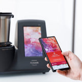 Taurus Mycook Touch Black Edition - Robot de Cocina con wifi, 1600W, 2L, hasta 140º, multifunción, app mycook, conectividad con tu smartphone, Vaporera, Negro