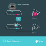 TP-Link TL-SG1008MP - Conmutador de Escritorio y Montaje en Rack (8 Puertos, PoE+)
