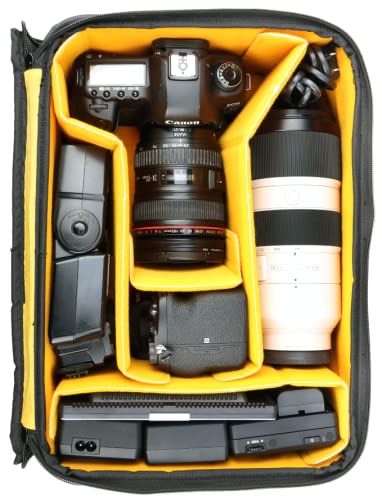 VANGUARD Veo Active 46GY - Mochila cámara fotográfica trekking mediana