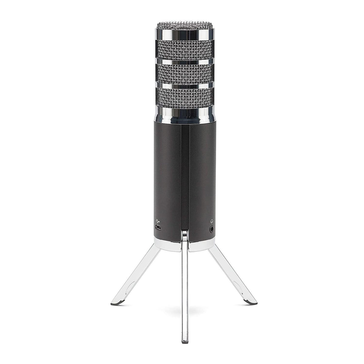 SAMSON Satellite - USB/iOS Broadcast Microphone for capturing high-definition audio on your computer, iPhone or iPad - Black, SASAT