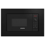 Siemens - Microondas Integrable IQ300, 60 cm, cookControl, Función Grill, 5 Niveles de Potencia, 800W, Negro, BE623LMB3