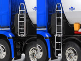 Tamiya-56366 Hoja Mercedes-Benz TAMIYA 56366 1:14 MB Arocs 4151 Tipper 8x4-kit para Montar, RC, Control Remoto, camión, Juguete de construcción, modelismo, Tinkering, Color Azul
