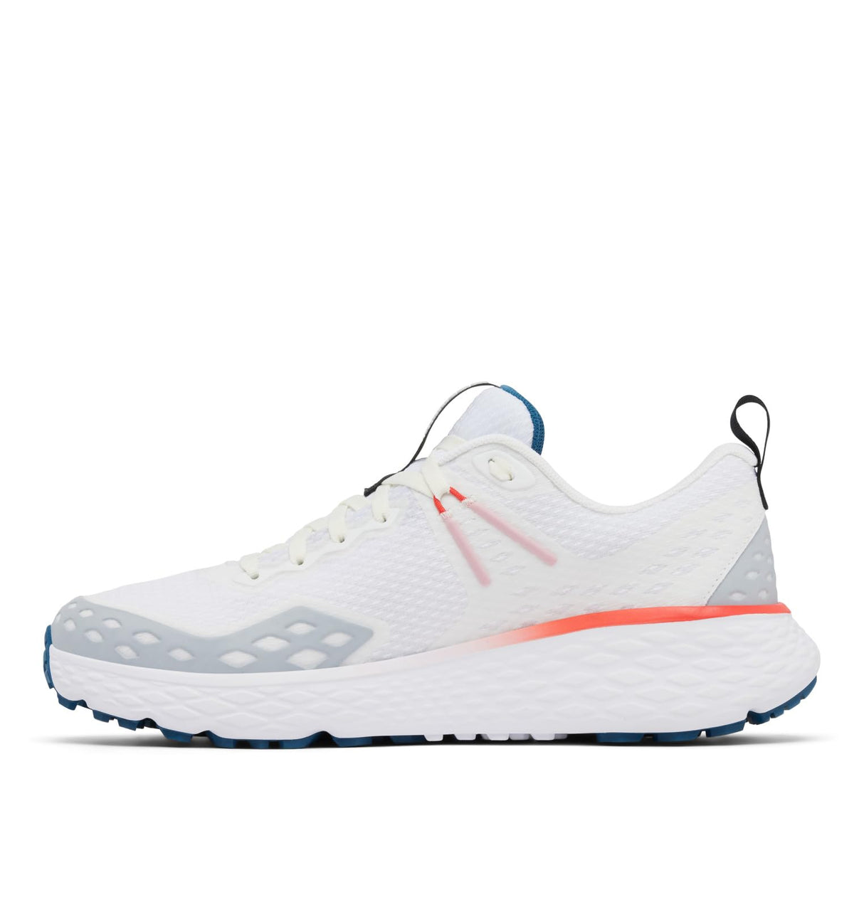 Columbia Men's Konos TRS, Low Rise Trekking and Hiking Shoes, White/Poppy Red, 8.5