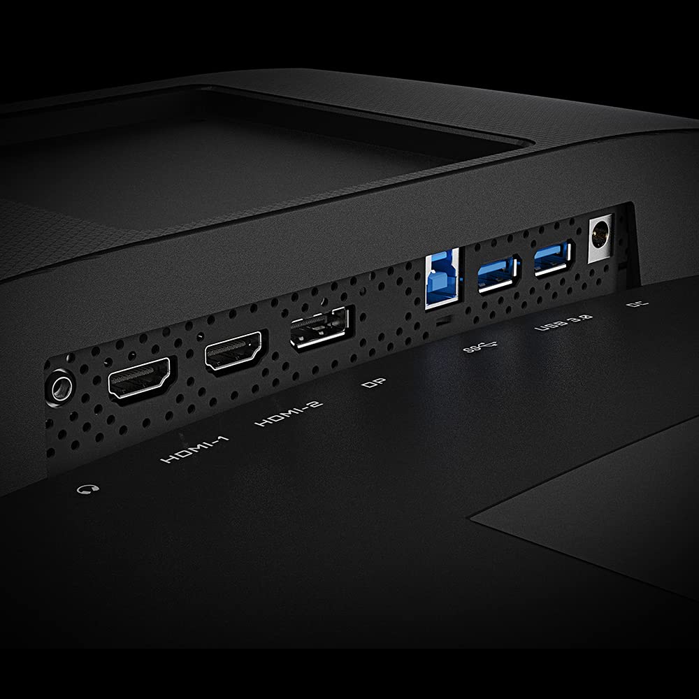 GIGABYTE G32QC A 31.5" Monitor de Juego Curvo QHD - 2560 x 1440, 1500R, 165Hz, 1ms, 350 cd/m², FreeSync Premium Pro, Display HDR400, HDMI 2.0, Displayport 1.2