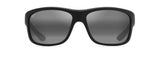 Maui Jim Southern Cross Gafas, Soft Black/Sea Blue/Grey, 63-15-120 Unisex Adulto