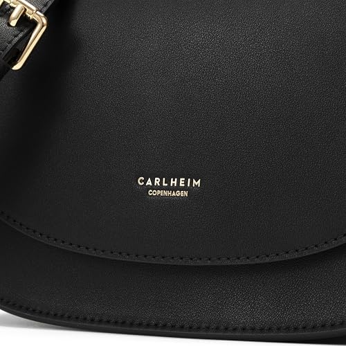 Carlheim, Gotland Genuine Leather collection, Jolie Genuine Leather Handbag (Black)