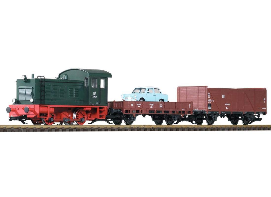 Piko 37121 – G Start Juego de Tren de mercancías V20 Incluye Sonido