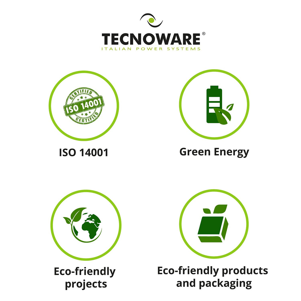 Tecnoware Power Systems SAI EVO DSP Plus 3600, Alta Protección contra Apagones, Autonomía hasta 40 Min, 8 Salidas IEC, Alta Eficiencia 94%, Interfaz USB/RS232/SNMP, Potencia 3600 VA