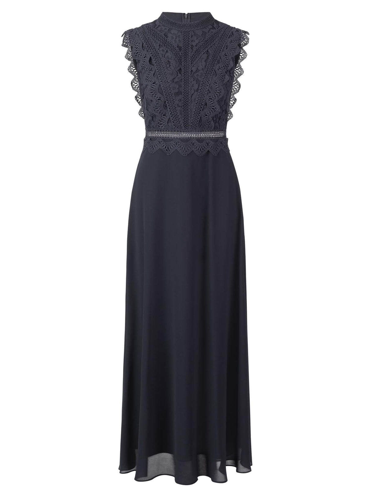 APART Fashion Abendkleid Vestido, Azul Oscuro, 36 Mujeres
