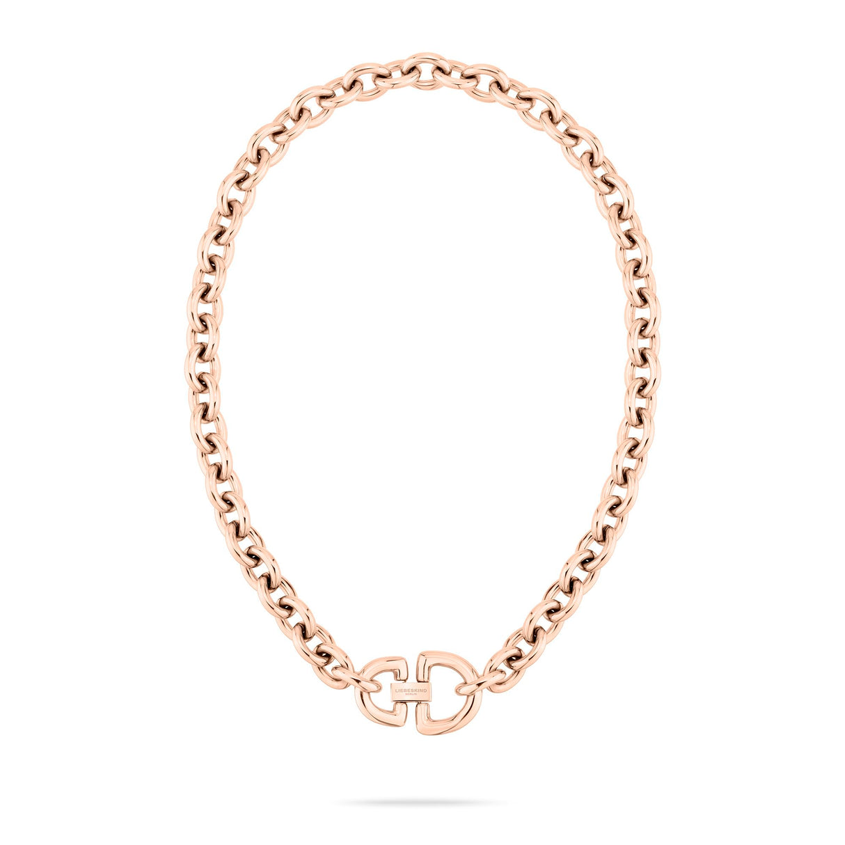 Liebeskind Berlin Collar Mujer LJ-1752-N-45 en acero inoxidable IP oro rosa
