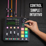 RØDECaster Duo Solución de producción todo en uno para podcasts, streaming, producción musical y creación de contenidos