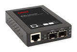 ROLINE convertidor Gigabit, RJ-45 - Mini-GBIC