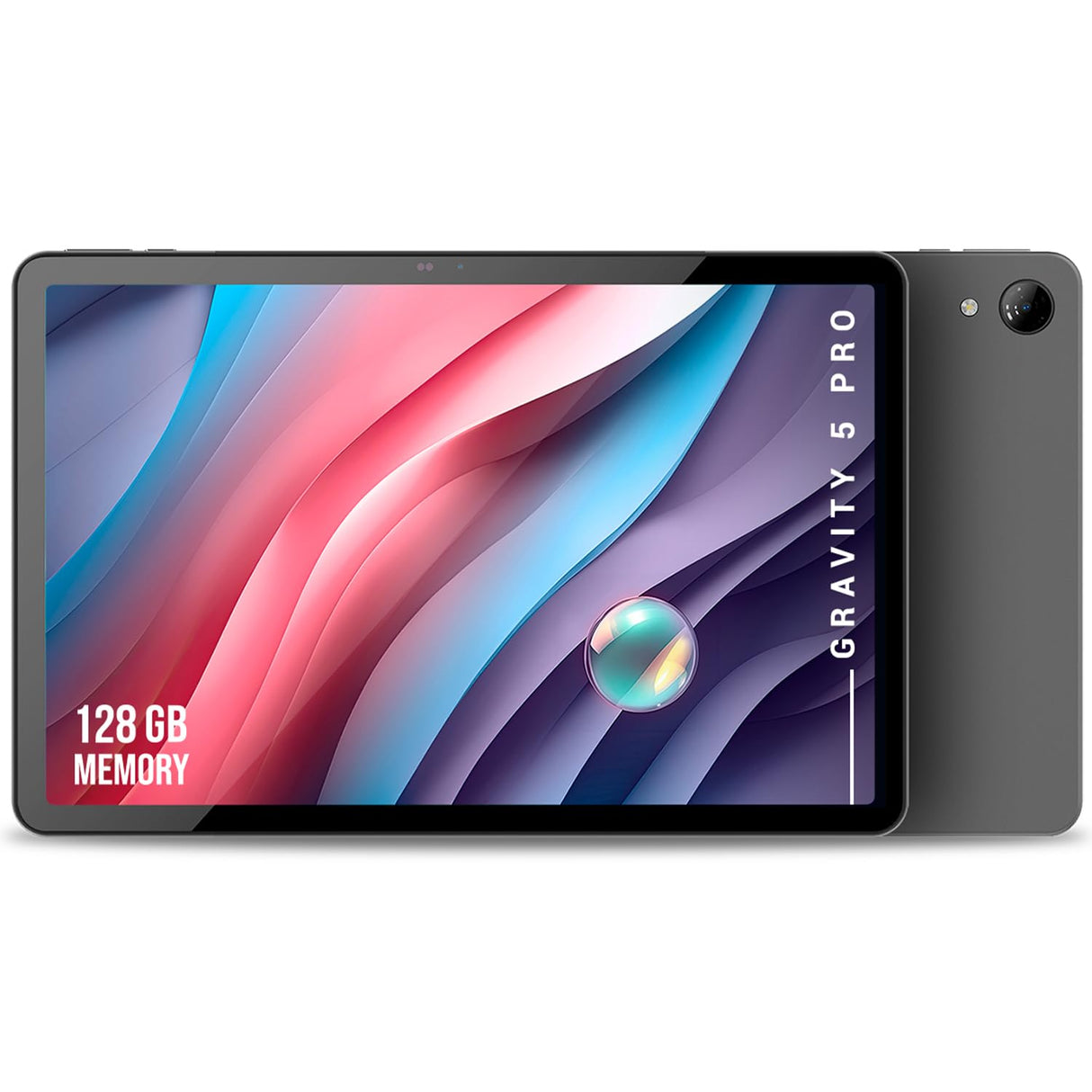 SPC Gravity 5 Pro – Tablet 11” FHD+ InCell, 6GB RAM, 128GB Almacenamiento, Octa-Core, 6.000 mAh con Carga rápida 18W, Android 14 | Diseño metálico, Gris Oscuro