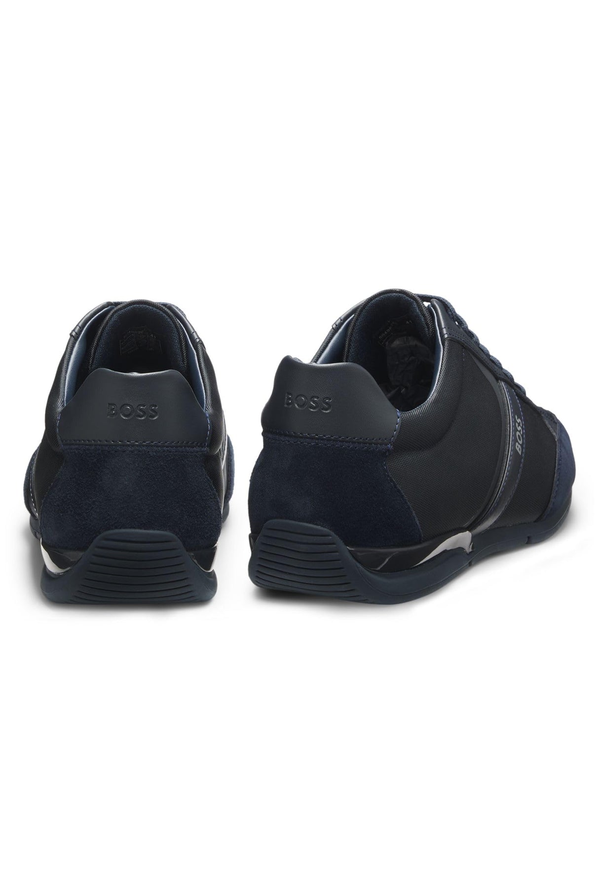 BOSS Hombres Saturn_Lowp_MX A_N Sneaker Azul 44 EU