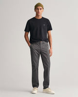 GANT Slim Twill Chinos Pantalón, Antracita, 44W x 36L para Hombre