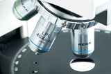 KERN Optics - Microscopio polarizador para usuarios flexibles y profesionales, Infinity, tubo binocular, halógeno de 12 V/50 W, luz, 6 V/20 W, luz translúcida