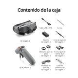 DJI Goggles 2 Pack de Movimiento, Gafas FOV para Dron, Pantallas Micro-OLED, Transmisión O3+ Baja Latencia
