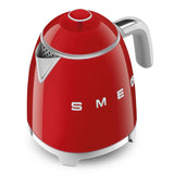Smeg KLF05RDEU Electric Kettle with a Capacity of 0.8l and a Power of 1400 W KLF05RDEU-red, Plastic, Black