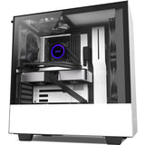 NZXT Kraken 120 - RL-KR120-B1 - Enfriador líquido de CPU AIO RGB - Silencioso y eficaz - Funcionamiento silencioso - LED RGB de anillo - Ventiladores de radiador Aer P de 120 mm (incluidos), color