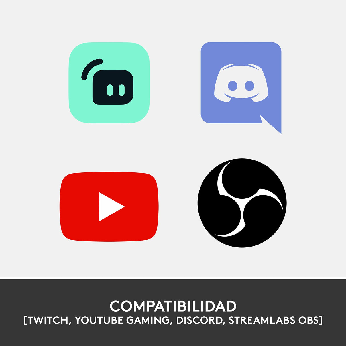 Logitech StreamCam, Cámara Web con USB-C para Streaming de vídeo y creación de Contenido, Vídeo vertical Full HD 1080p a 60 fps, Versatilidad demontaje, para YouTube, Gaming Twitch, PC/Mac, Negro