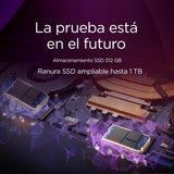 Lenovo IdeaPad Slim 3 Gen 10 – Ordenador Portátil IA Copilot+ PC 15.3'' WUXGA (Snapdragon X X1-26-100, GPU Qualcomm Adreno, 16 GB RAM, 512 GB SSD, Wi-Fi 6E, Win 11 Home) QWERTY Español - Gris Luna