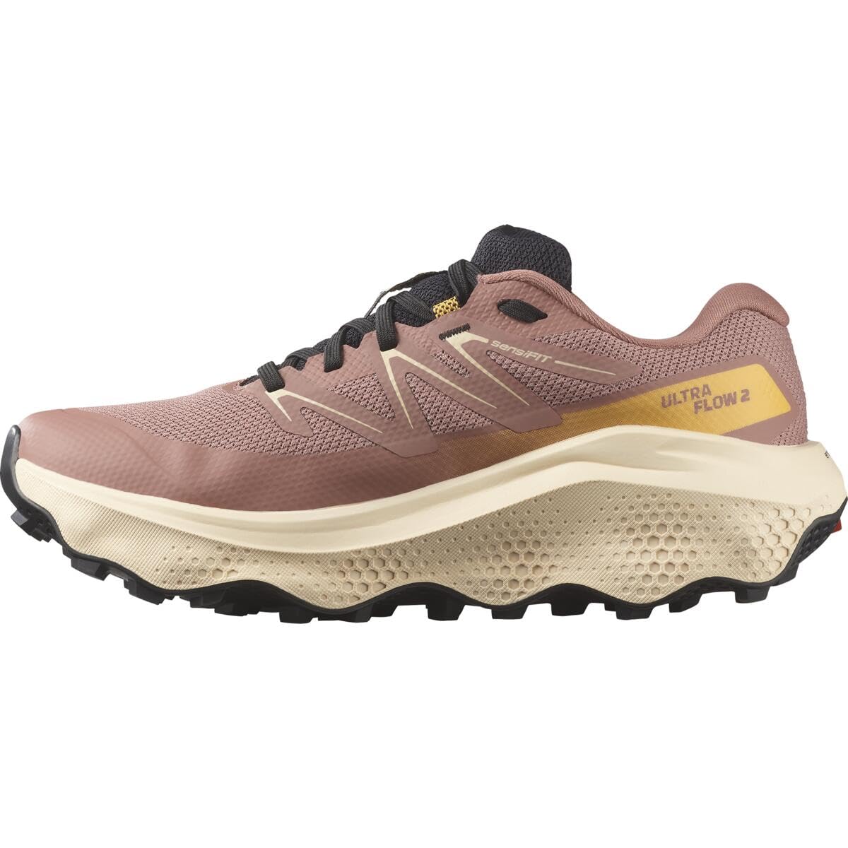 Salomon mujer Ultra Flow 2 GORE-TEX, zapatillas de trail running versátiles y cómodas, perfectas para excursiones y trail running en aventuras al aire libre, Azul oscuro, 43 ⅓