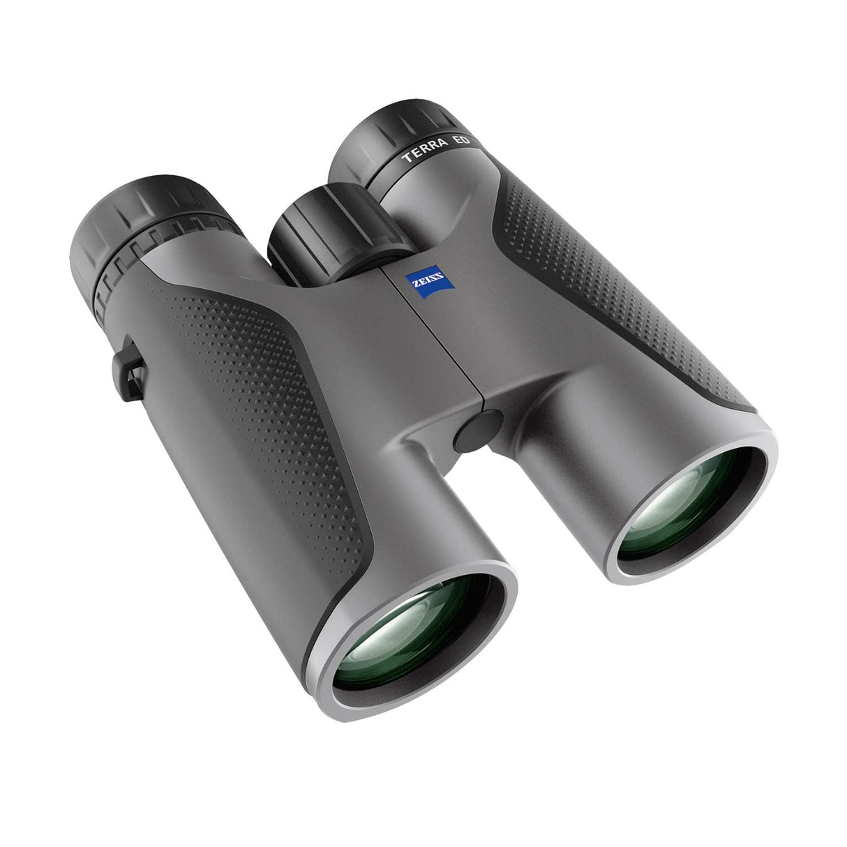 Zeiss Terra ED 10x42 Prismáticos para Caza, observación de Aves, al Aire Libre, Viajes, Gris