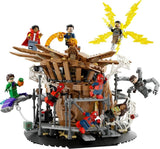 LEGO 76261 Marvel Batalla Final de Spider-Man, Recrea la Escena de No Way Home con 3 Minifiguras de Peter Parker, Duende Verde, Electro, Hombre de Arena, Ned, Dr Strange y MJ, Maqueta Coleccionable