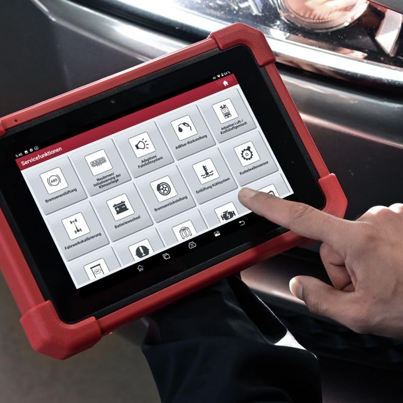 LAUNCH Herramienta de diagnóstico CRP MOT IV OBD2 para Todos los vehículos, Software de diagnóstico de Nivel OE. Todos los diagnósticos del Sistema y más de 31 Servicios de reinicio, probador de