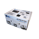 Beeper RA102W4QUAD Cámara Trasera para Aparcamiento con 4 cámaras y Pantalla de 7" 12/24v, Blanco