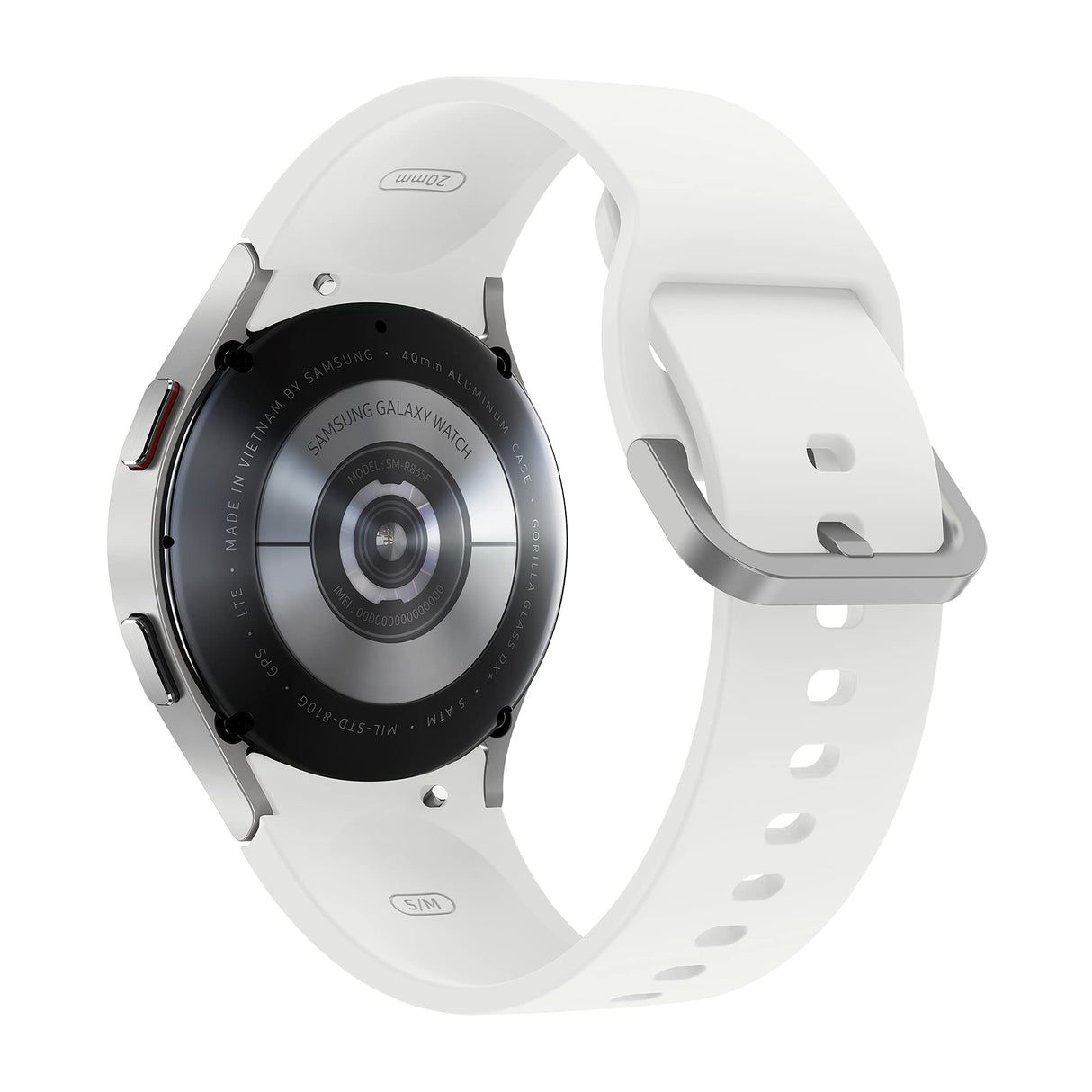 Samsung Galaxy Watch4 - Smartwatch, Control de Salud, Seguimiento Deportivo, Batería de Larga Duración, 40 mm, LTE, Color Plata (Version ES)