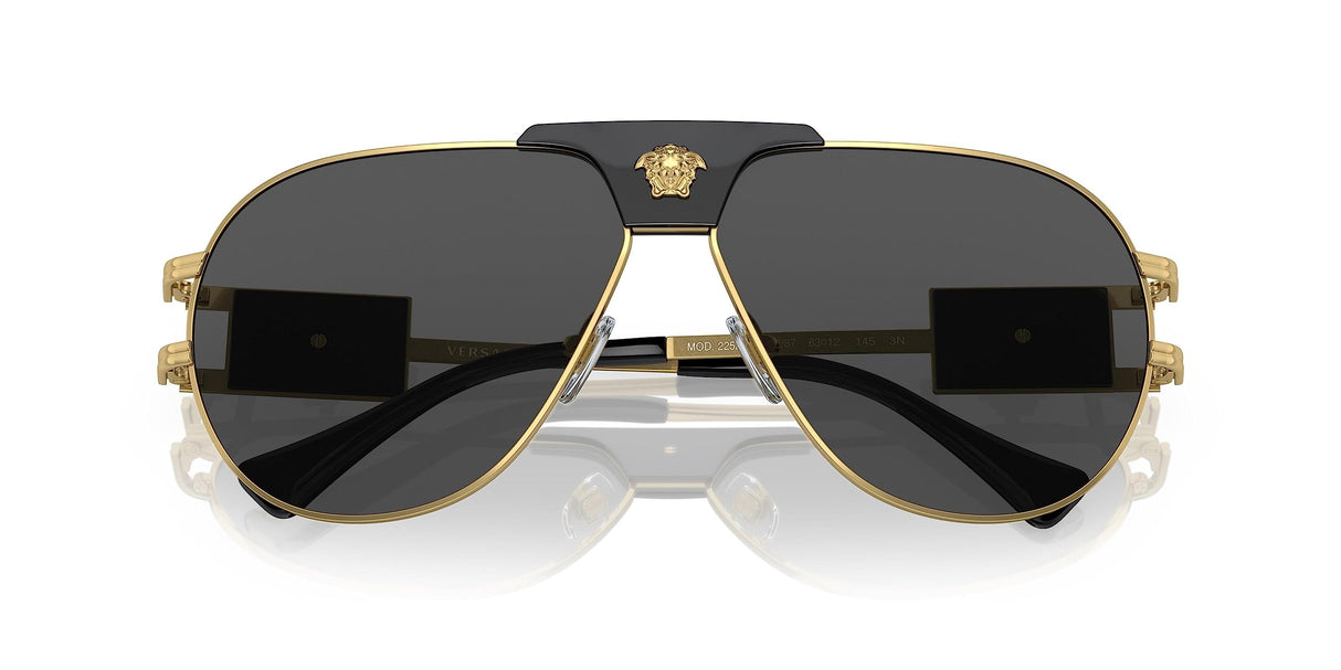 Versace 0VE2252 63 100287 Gafas de Sol, Unisex-Adult, Multicolor (Multicolor), Talla Única