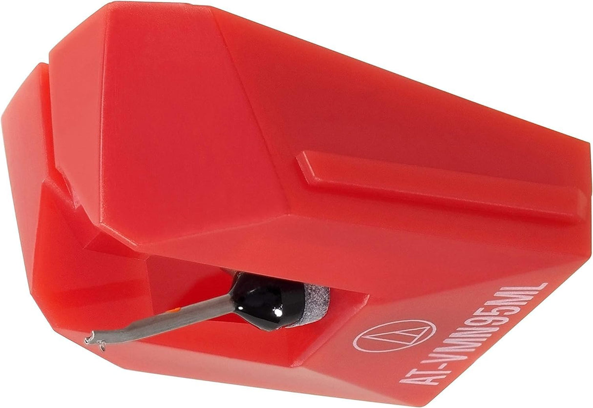 Audio-Technica VMN95ML Aguja Microlinear de reemplazo para serie VM95 Rojo