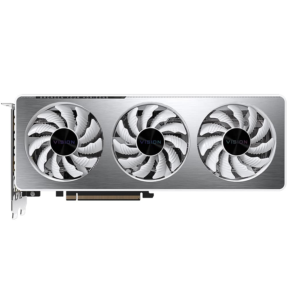 Gigabyte Technology GeForce RTX 3060 Vision OC 12G (Rev. 2.0) NVIDIA 12 GB GDDR6(NO VALIDO para MINERIA), GV-N3060VISION OC-12GD V2
