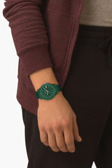 Lacoste Reloj Analógico de Cuarzo para Hombre Colección LACOSTE.12.12 Move con Correa de Silicona Caqui - 2011238
