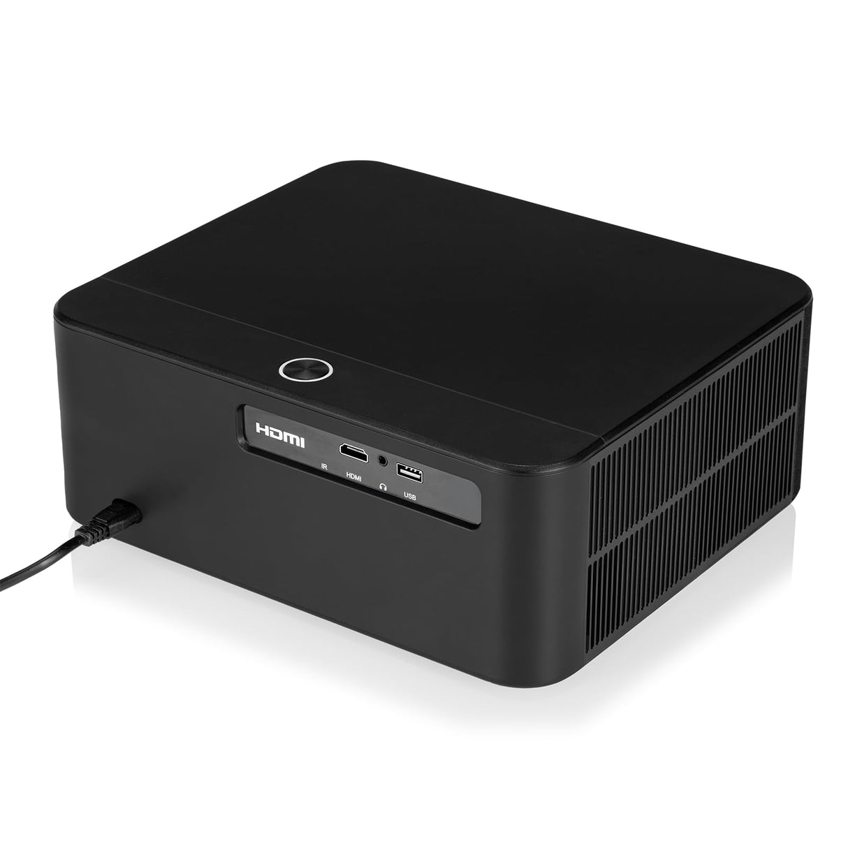 Overmax Proyector Inteligente Multipic 5.2 - Soporte 4K y Full HD 1080P, Google TV con Control de Voz, WiFi/Bluetooth/Miracast, Auto Keystone, Cine en casa de 200″, 7000 lúmenes, Compatible con
