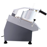 VEVOR Cortador eléctrico 270 r por min, comercial 550 W, con 6 discos de corte procesador para verduras, profesional robot de cocina,