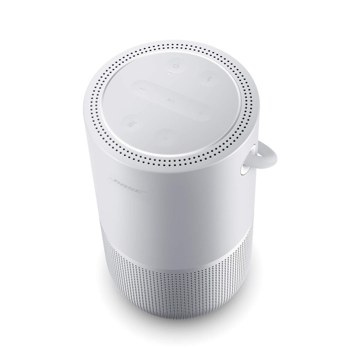 Bose Portable Smart Speaker - Altavoz portátil con control de voz Alexa integrado, Color Plata