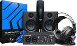 PreSonus AudioBox 96 Studio Ultimate, Paquete de Interfaz de Audio para Grabación y Producción, con Micrófono, Auriculares, Monitor de Estudio Eris E3.5 y Software, Edición 25º Aniversario