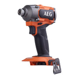 AEG - Destornillador de impacto 18 V BRUSHLESS, 350 Nm, 3 modos, 0 a 2900 rpm, 0 a 4200 cps, min, recepción hexagonal de 1,4 pulgadas, sin bate. ni cargador, de cartón
