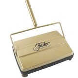 Fuller Brush Barredora electrostática para alfombras y Pisos con Rotor de Goma Adicional, 9 Pulgadas, Color Dorado Rico