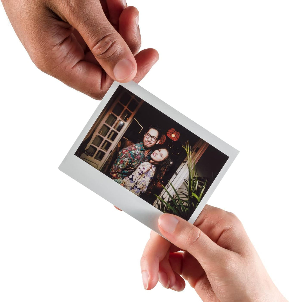 instax Link Wide Impresora para teléfonos, Color Blanco Ceniza.