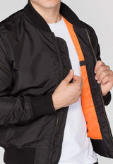 Alpha Industries MA-1 TT Chaqueta Bomber, Hombre, Negro (Black - 03), XL