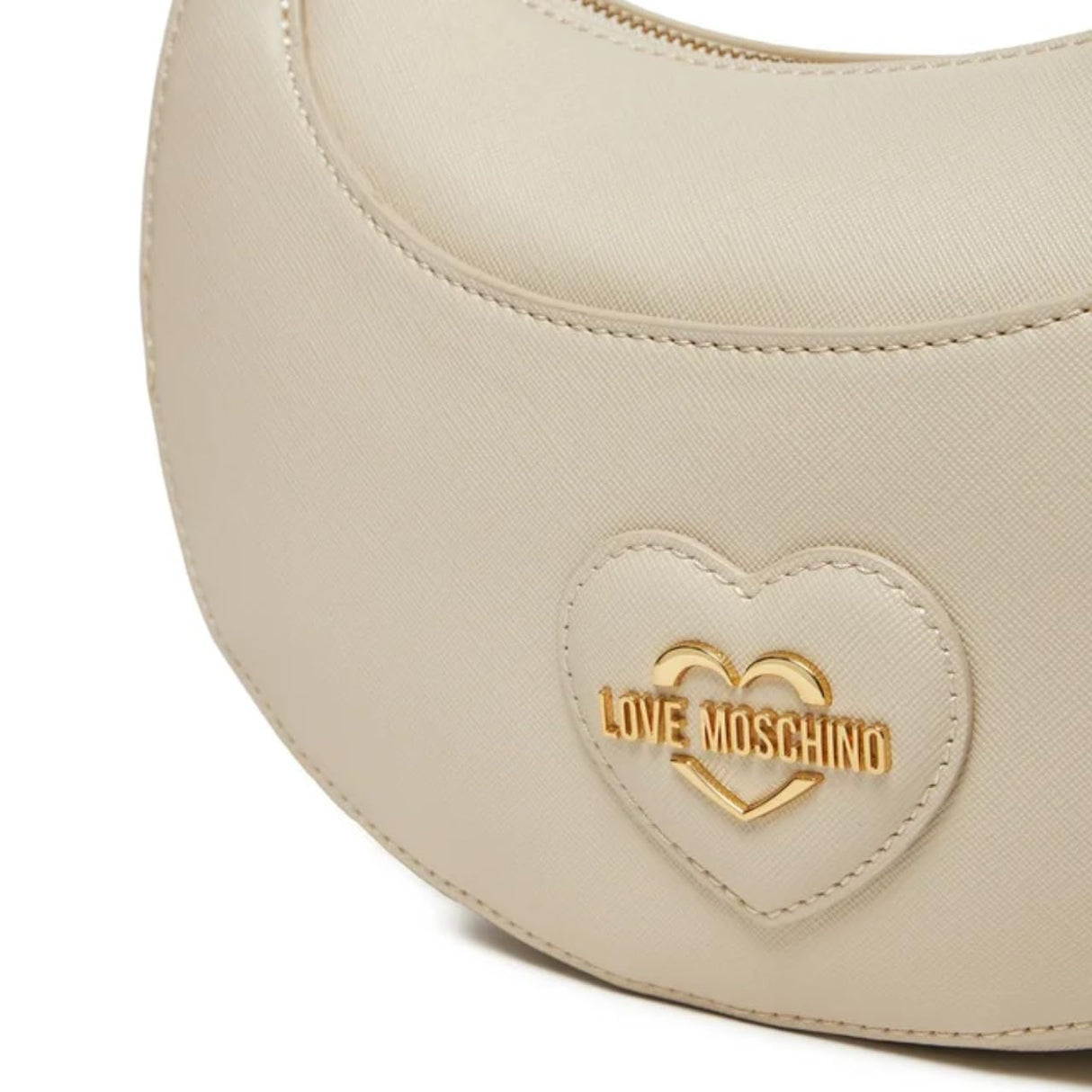 Love Moschino Bolso de Hombro Mujer Blanco Perla Talla única