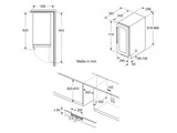 Neff KU9202HF0 - Armario de Almacenamiento para Debajo de la encimera, N70, eficiencia energética: F, 82,0 x 30,0 cm, Total: 58 l