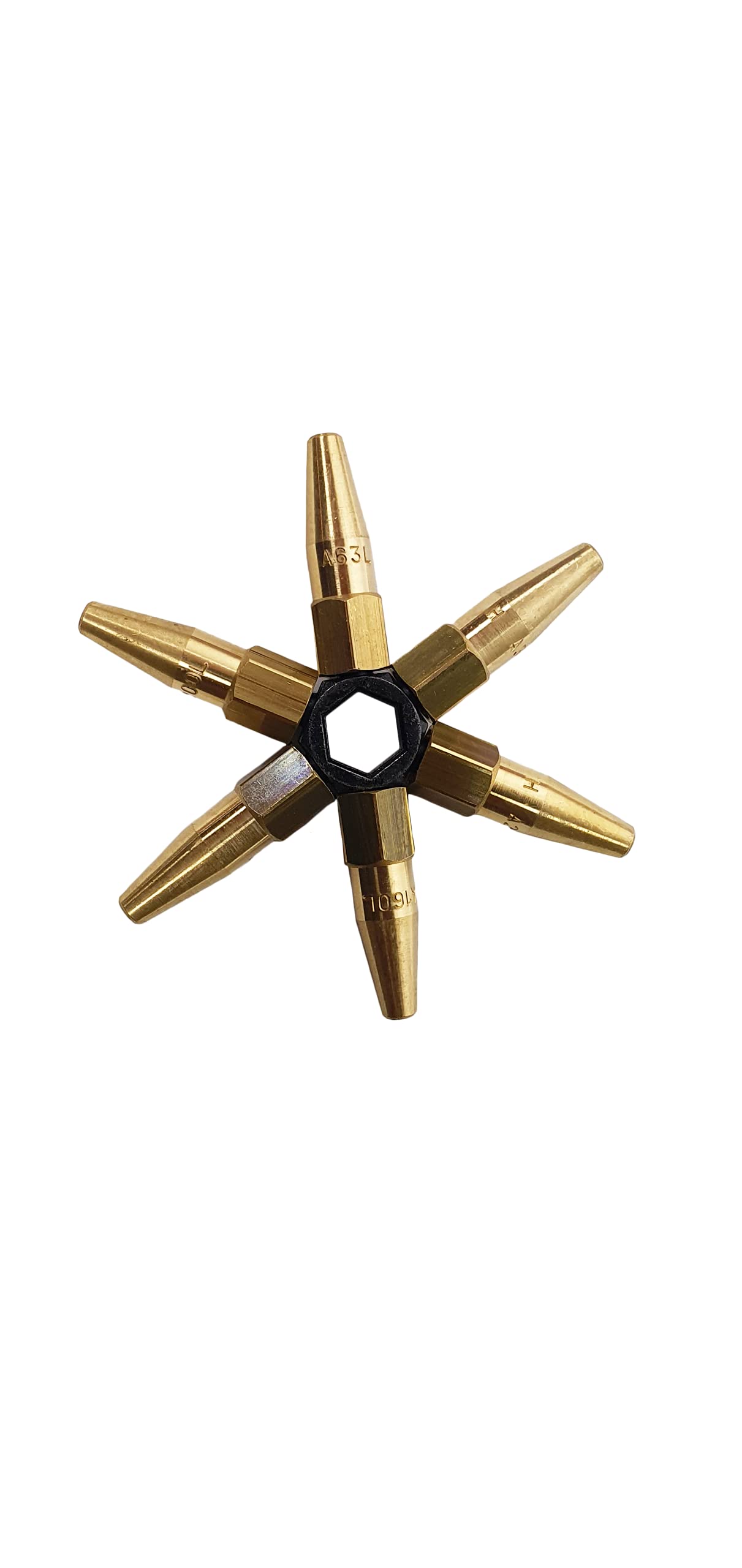 Kit de Soldadura KORO con 1 Soplete + 5 m de Tubo con 1 Apagallamas + 2 Reguladores + 1 Boquilla de Puntas + 1 Encendedor - Soplete de Soldadura - Soplete de Oxígeno - Antorcha de Soldar - EXPRESS