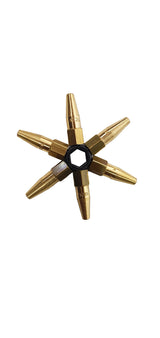 Kit de Soldadura KORO con 1 Soplete + 5 m de Tubo con 1 Apagallamas + 2 Reguladores + 1 Boquilla de Puntas + 1 Encendedor - Soplete de Soldadura - Soplete de Oxígeno - Antorcha de Soldar - EXPRESS