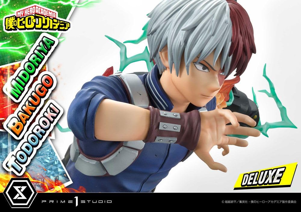 Prime 1 studio My Hero Academia - Estatuilla Midoriya, Bakugo & Todoroki Deluxe versión Extra