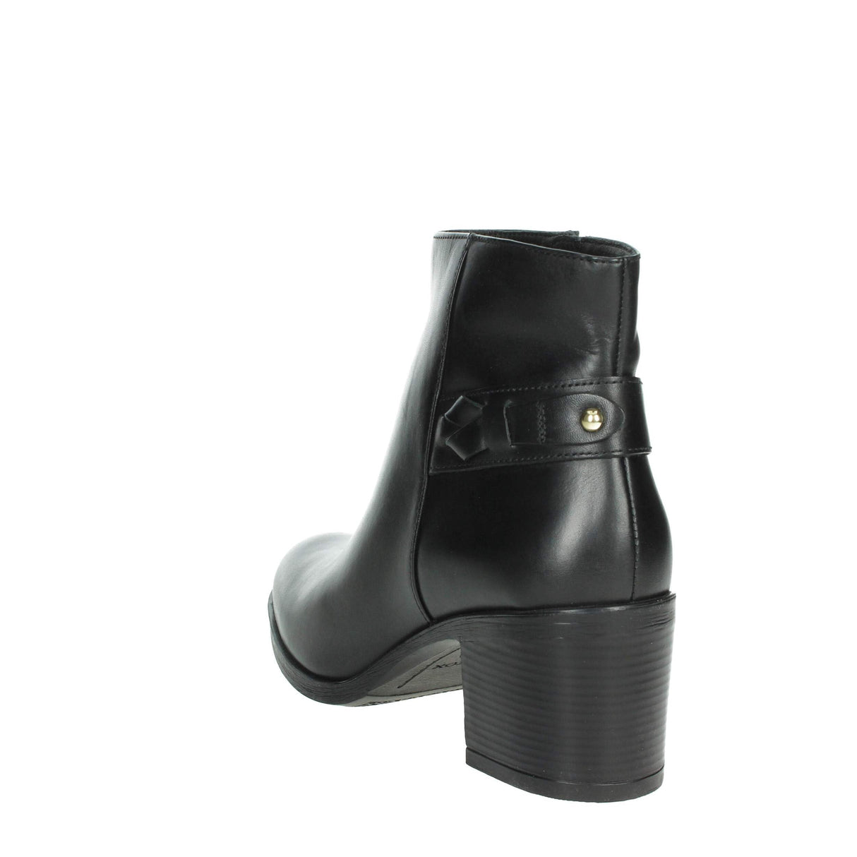 Geox D New Asheel, Bota de Tobillo, Black, 40 EU
