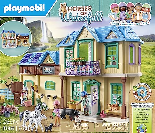 PLAYMOBIL Rancho Waterfall